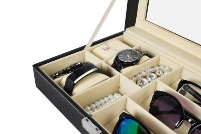 ISO 8497 Organizér na okuliare a hodinky Box na 9ks