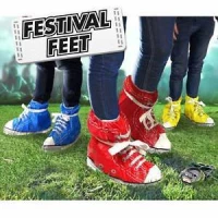 Kemis Návleky na obuv Festival Feet color