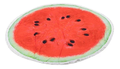KIK Kulatá plážová deka meloun 150 cm