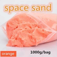 SpaceSand Magický tekutý piesok 1000g oranžový
