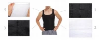 ISO 8633 Zeštíhlující pánské tílko Slim´N Lift vel XL černé