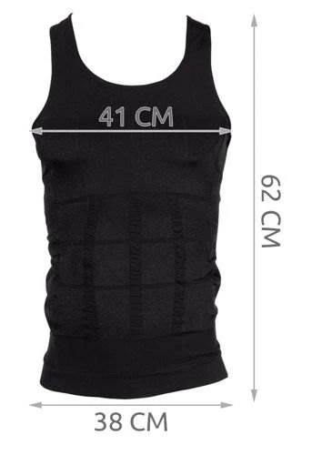 ISO 8633 Zeštíhlující pánské tílko Slim´N Lift vel XL černé