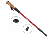 Verk 14008 Treková hůl skládací 1 ks červená