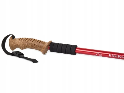 Verk 14008 Treková hůl skládací 1 ks červená