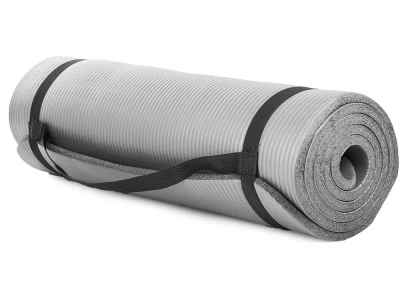 Verk Fitness podložka na cvičení 180 x 60 cm šedá