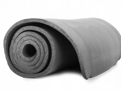 Verk Fitness podložka na cvičení 180 x 60 cm šedá