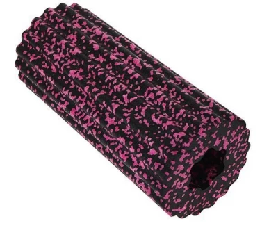 ISO 8680 Penový valec s výstupkami Roller Yoga růžovočierna