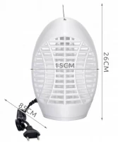 ISO 8627 Elektrický lapač hmyzu 5W černá