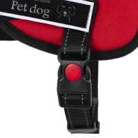 KIK KX7746 Postroj pro psa Senior Pet Dog M červený