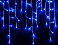 GT E13C Vánoční světelný závěs 500 LED modrá 20m