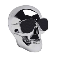 GT K19H Bluetooth reproduktor Lebka 5W stříbrná