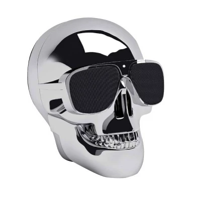 GT K19H Bluetooth reproduktor Lebka 5W stříbrná