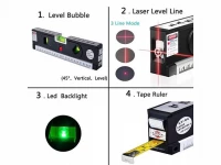Verk LevelPro3 LV-04 Vodováha s laserom 1.4m čierna