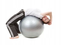 Verk Gymnastický míč 65cm stříbrná