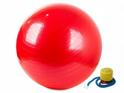 Verk Gymnastický míč s pumpičkou 75 cm červená