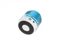 ISO 9100 LED Mini Bluetooth reproduktor modrá