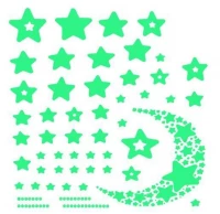 Fluorescent Sticker - Hviezdy