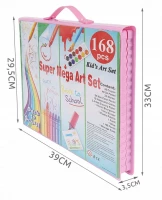 Maaleo 9174 Výtvarná sada Mega Art Set 168 ks ružová