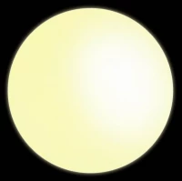 ISO 50 cm LED koule, 16 LED, RGB, baterie