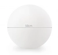 ISO 50 cm LED koule, 16 LED, RGB, baterie