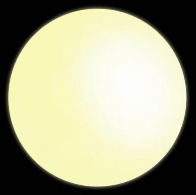 ISO 50 cm LED koule, 16 LED, RGB, baterie