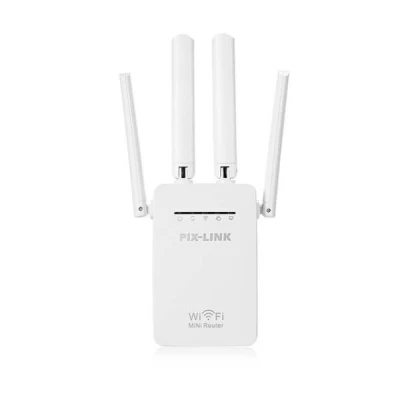 ISO PIX - LINK LV WR09 WiFi Rozšiřovač bezdrátového signálu bílá