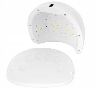 Beautylushh Star 5 UV Lampa 36 LED 48W s klipy bílá