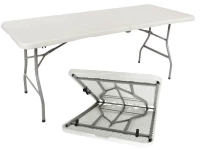 Malatec 2467 Skladací stôl 180 cm biely