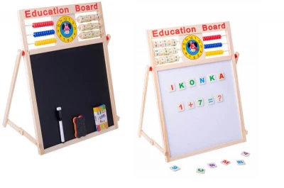 KIK KX6902 Multifunkční oboustranná tabule pro děti 42 x 32,5 cm