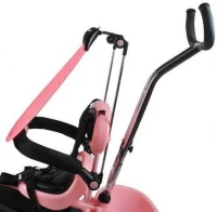 Malatec Tříkolka s vodící tyčí Pink
