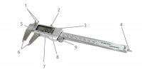 ISO 1159 Posuvné měřítko elektronické 150mm