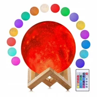 ISO 9510 Lampička farebný Mesiac 15cm, 16 farieb