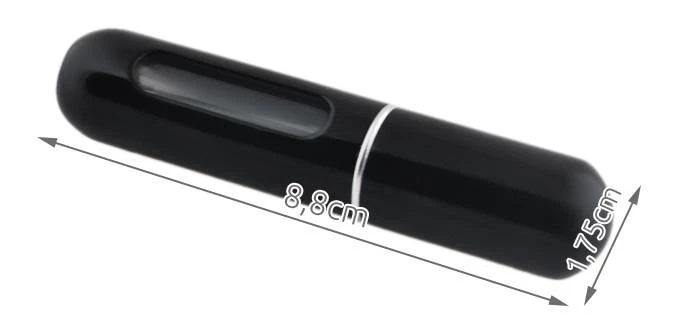 ISO Cestovní rozprašovač 5ml 1584 černý