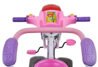 Malatec Trojkolka s vodiacou tyčou Pink basic