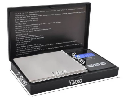 Ruhhy 2612 Vrecková digitálna váha Professional 500/0,1g