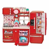 ISO 9425 Kuchynka pre bábiky červená