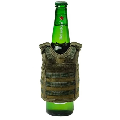Master Taktická vesta na flašku zelená