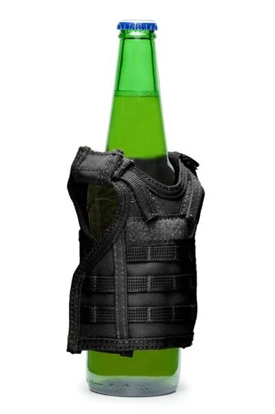 Master Taktická vesta na fľašku čierna