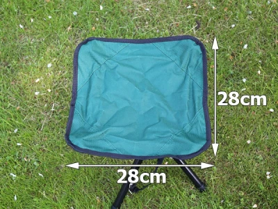 Verk 01280 Skládací stolička trojnožka zelená