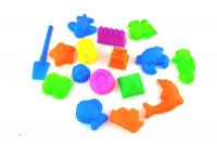 PlaySand Magický tekutý písek 2000g + formičky + pískoviště - Bazar