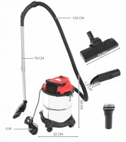 Malatec 9068 Průmyslový vysavač 20L