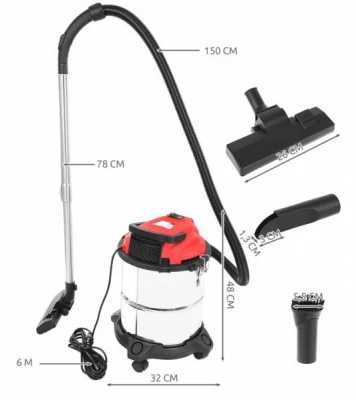 Malatec 9068 Průmyslový vysavač 20L