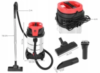 Malatec 9069 Priemyselný vysávač 40L 2200W