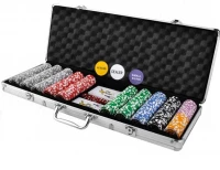 ISO 9538 Poker set 500 žetónov HQ
