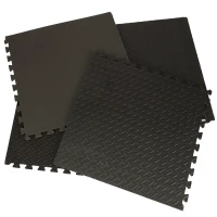 EVA Pěnový koberec 60 x 60 cm 4 ks černá