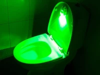 Verk Nočné LED svetlo na toaletu WC senzor Bowl Brite