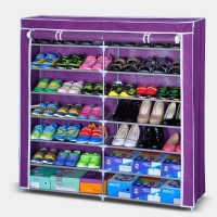 Perfect Shoe Cabinet Skládací skříň 115x30x110 fialová