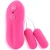Sensual M14-2 Vibrační vajíčko, 20 vibračních, 2x AAA, růžová
