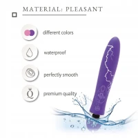 Vibrátor Sensual Super Smoothie 18 cm, fialový