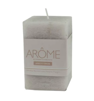 Arome Vonná svíčka  5,5 x 9 cm, Apricot ginger, 220g
